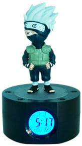 Naruto Shippuden Alarm Clock with Light Kakashi 18 cm 3760158116066