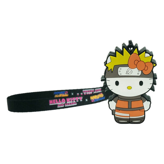 Naruto Shipudden x Hello Kitty PVC Keychain Hello Kitty Naruto 3760158116516