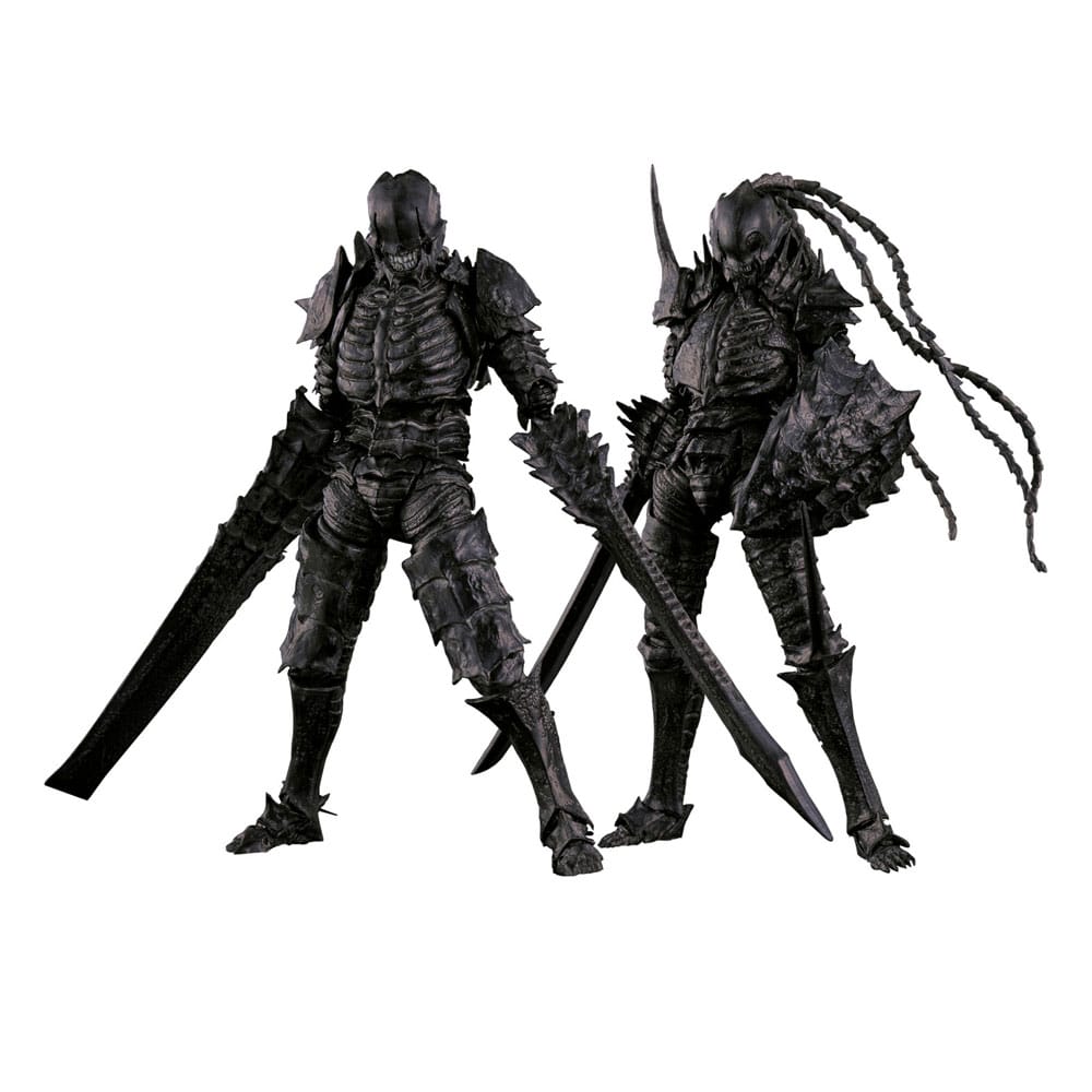 ABARA Action Figure Black Gaunas Kudou Denji & Nayuta Set 4580780630087