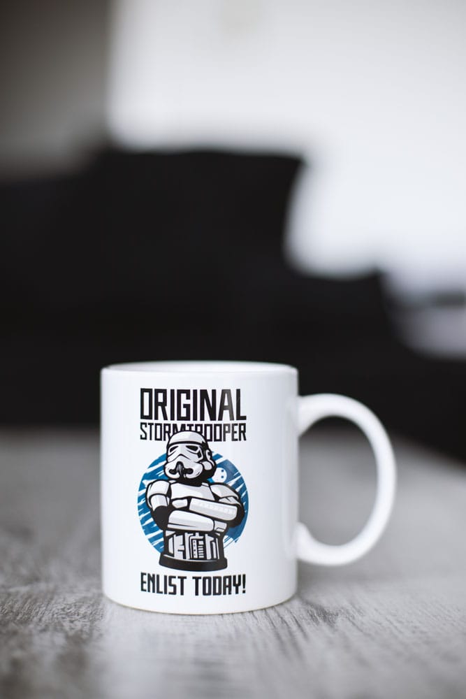 Original Stormtrooper Mug Enlist Today White 5060820074334