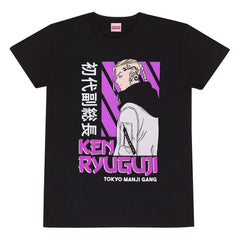 Tokyo Revengers T-Shirt Ken Ryuguiji  Size XL 5056811502382