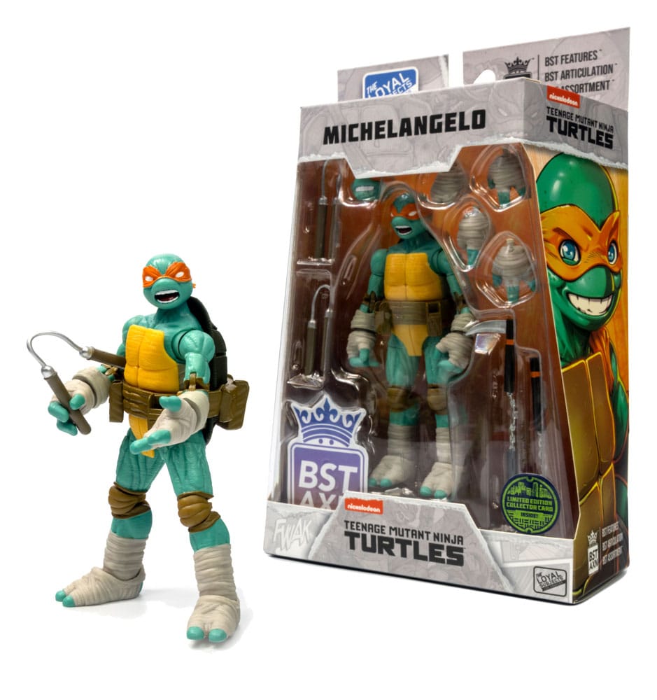 Teenage Mutant Ninja Turtles BST AXN Action Figure Michelangelo (IDW Comics) 13 cm 0810122580027