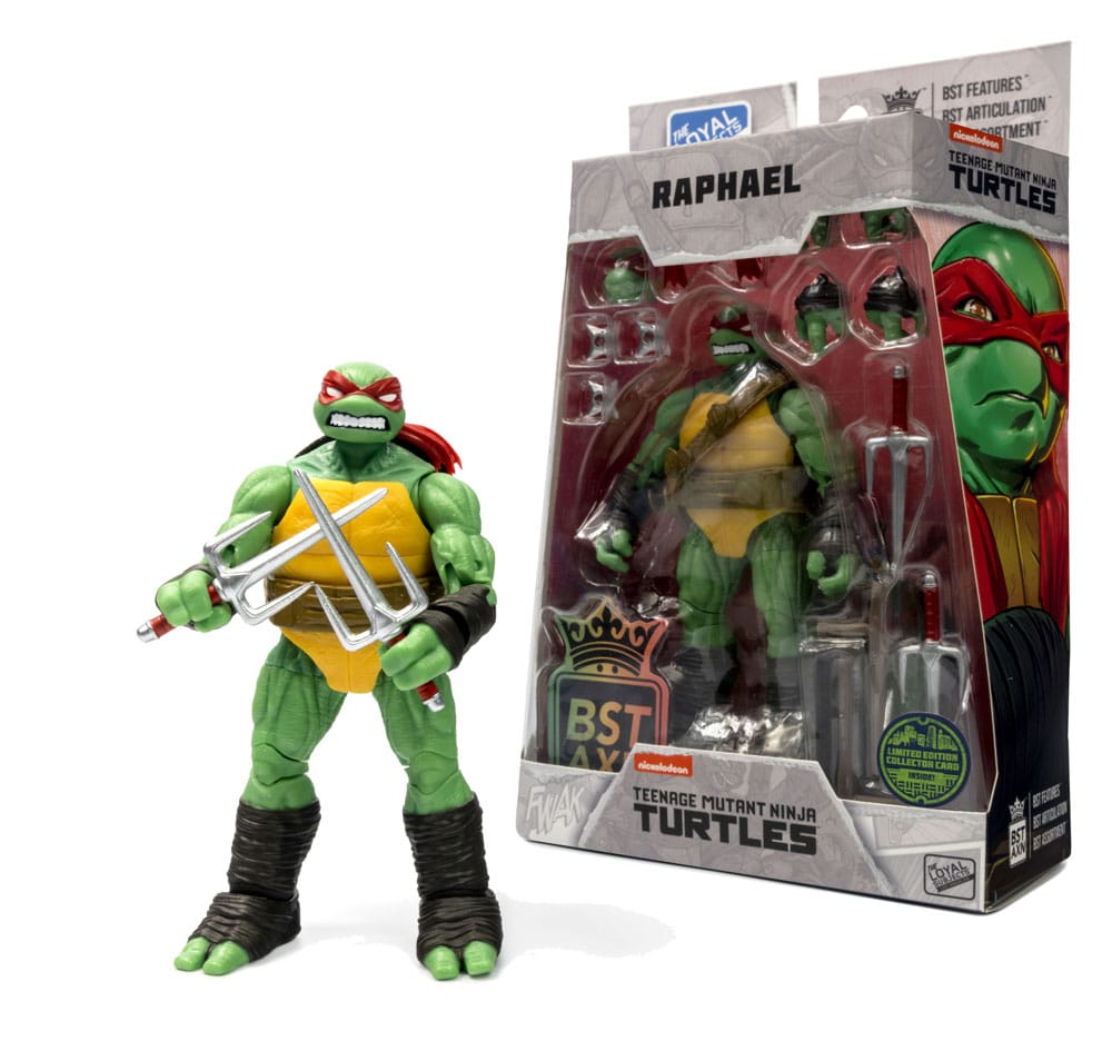 Teenage Mutant Ninja Turtles BST AXN Action Figure Raphael (IDW Comics) 13 cm 0810122580034