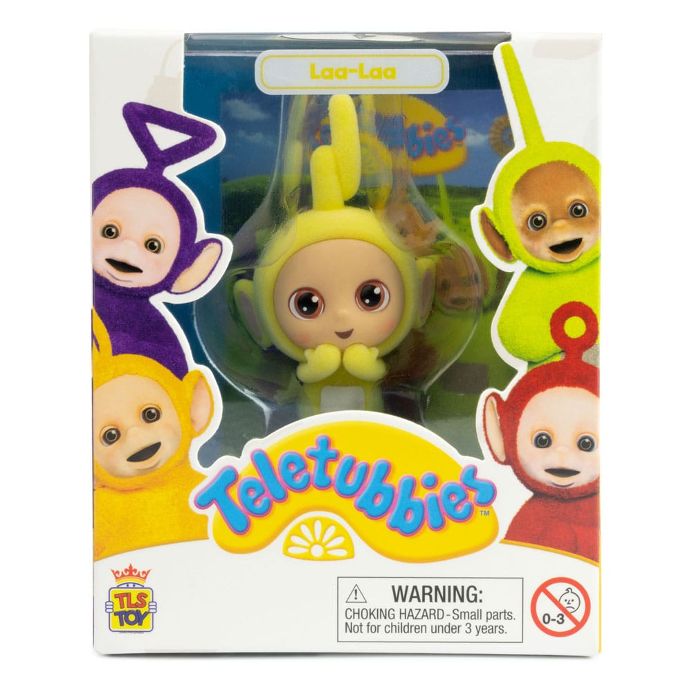 Teletubbies Cheebee Mini figure Laa-Laa Flocked 6 cm 0810122583462