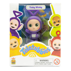 Teletubbies Cheebee Mini figure Tinky Winky Flocked 6 cm 0810122583486