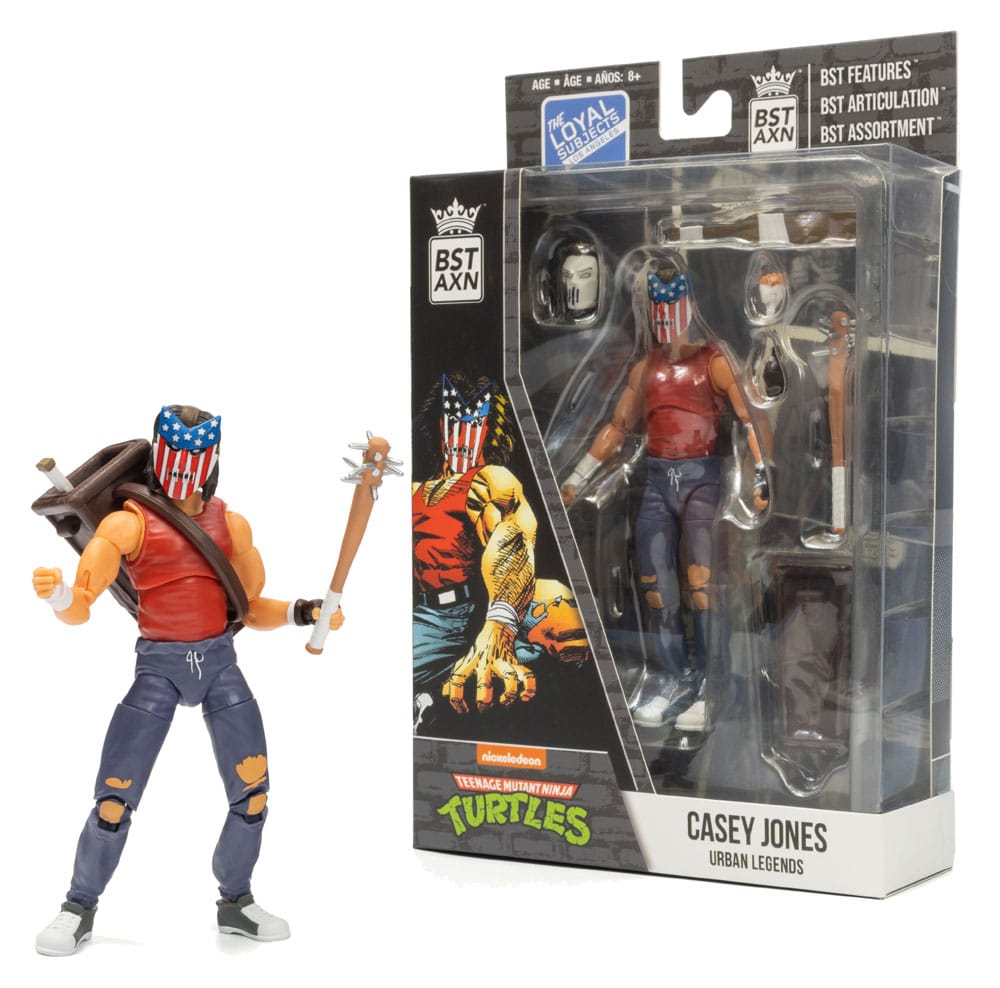 Teenage Mutant Ninja Turtles BST AXN Action Figure Casey Jones Urban Legends 13 cm 0810122580249