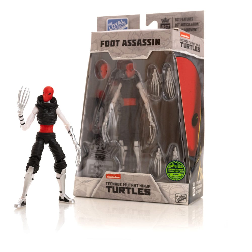 Teenage Mutant Ninja Turtles BST AXN Action Figure Foot Assassin (IDW Comics) 13 cm 0810122580416