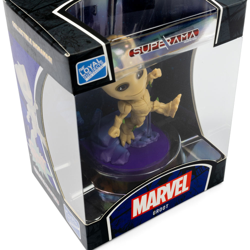 Marvel Superama Mini Diorama Groot 10 cm 0850018355926