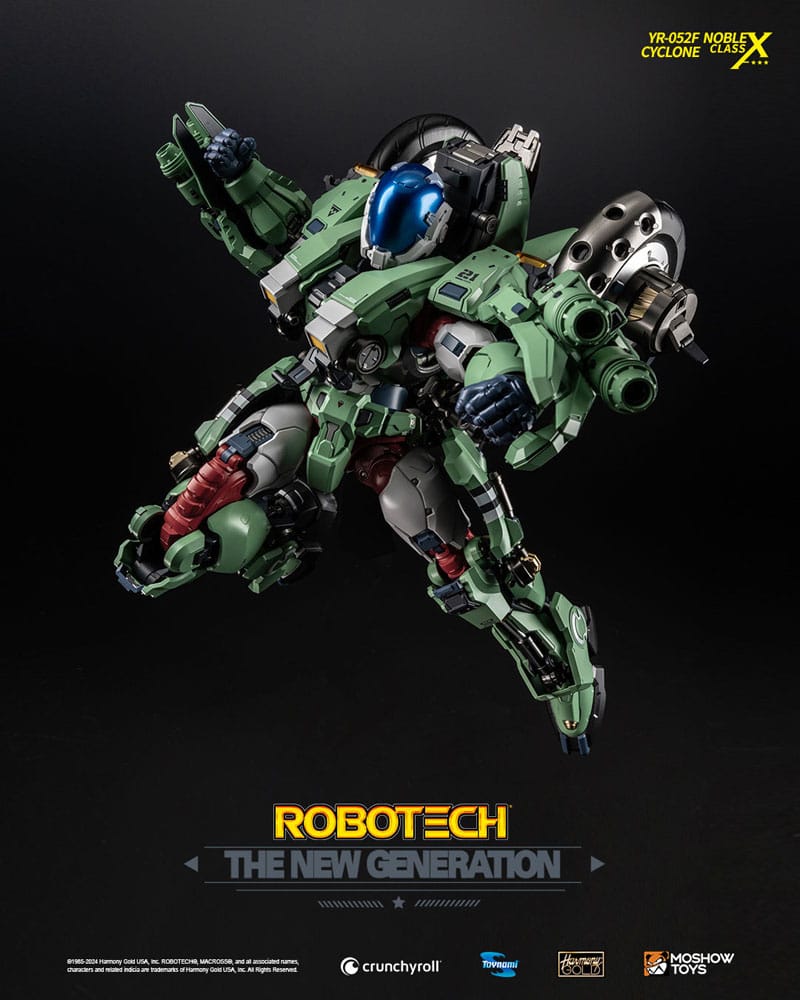 Robotech The New Generation Action Figure YR-052F Transformable Cyclone 29 cm 0819872012901