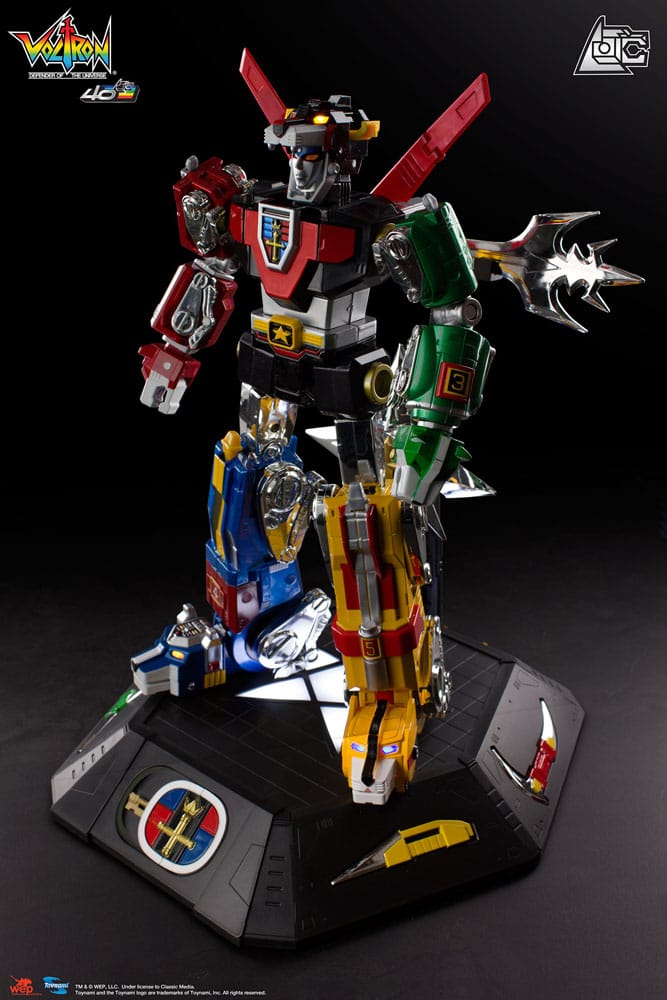 Voltron Action Figure Gift Set 40th Anniversary Collector´s Edition 27 cm 0819872013601