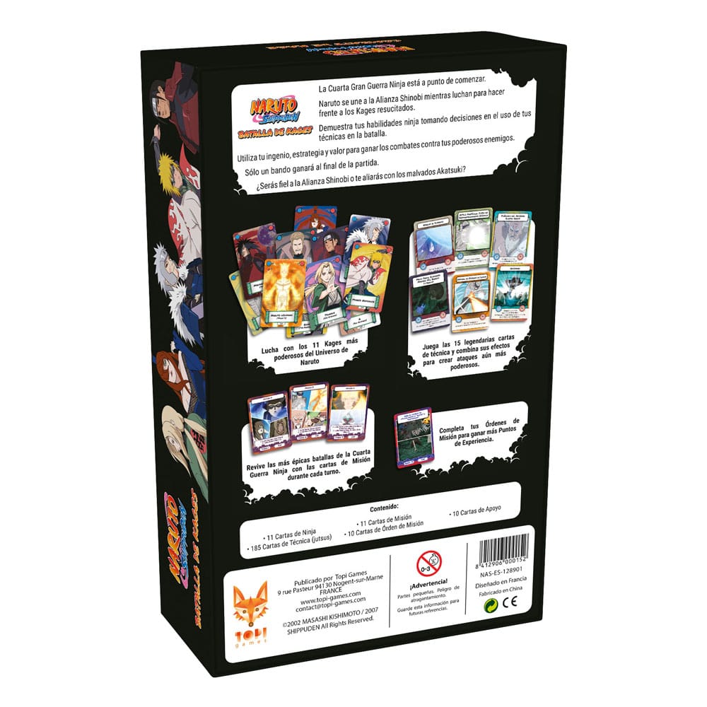 Naruto Card Game Kage Battle *Spain Version* 8412906000152