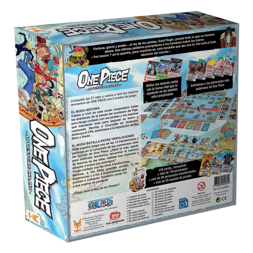 One Piece Card Game Adventure Island *Spanish Version* 3760089892824