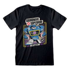 Transformers T-Shirt Soundwave Superior Size S 5056688562861