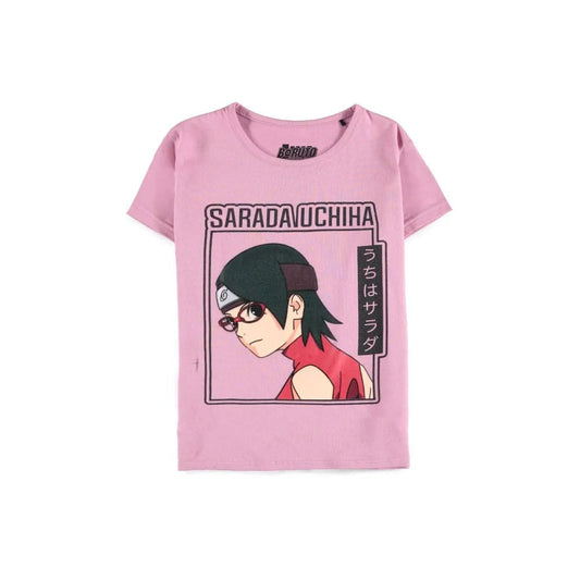 Boruto: Naruto Next Generations - Sarada Girls T-Shirt Size 122-128 8718526366709