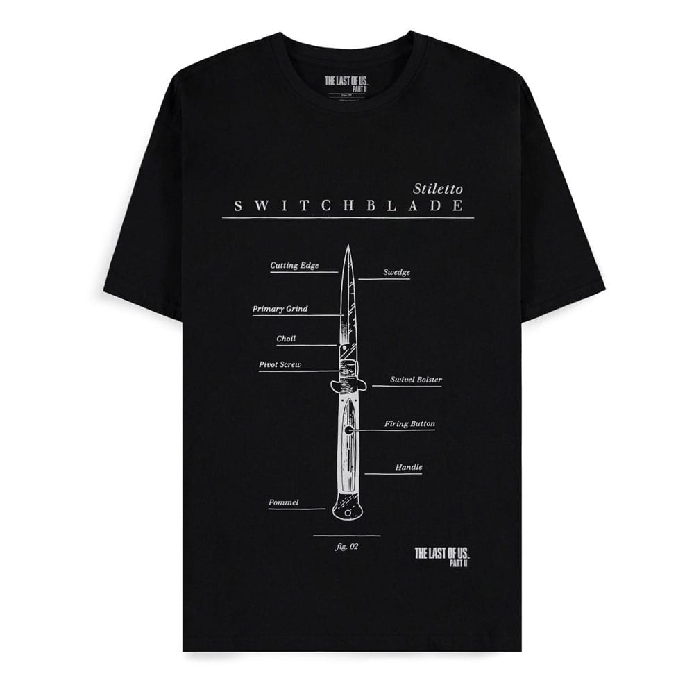 The Last of Us T-Shirt Switchblade Size S 8718526677508