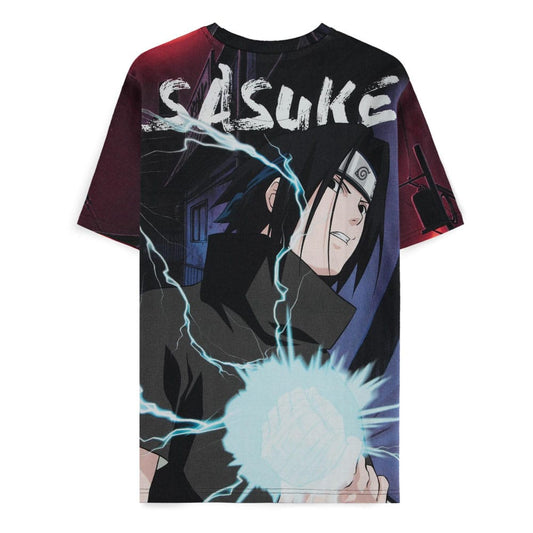 Naruto T-Shirt Mirage AOP Itachi & Sasuke Size S 8718526209433