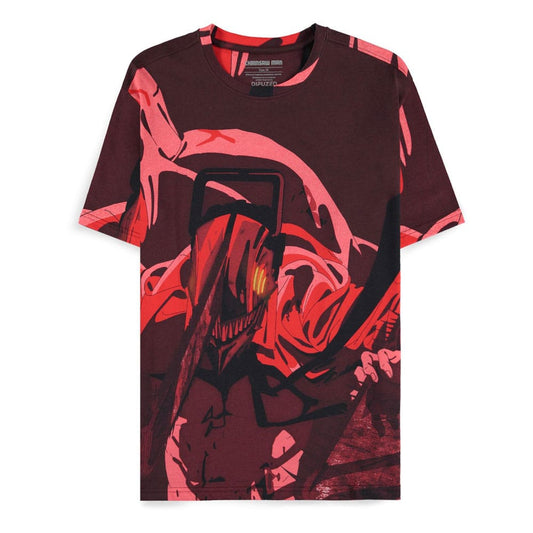 Chainsaw Man T-Shirt Rage all Over Size S 8718526210774