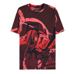 Chainsaw Man T-Shirt Rage all Over Size S 8718526210774