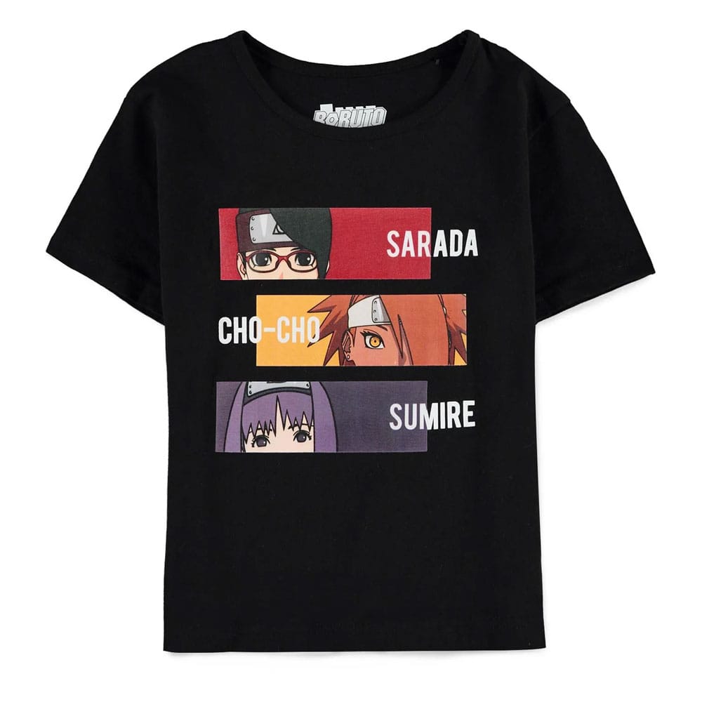 Boruto: Naruto Next Generations - Girls T-Shirt Size 134-140 8718526366761