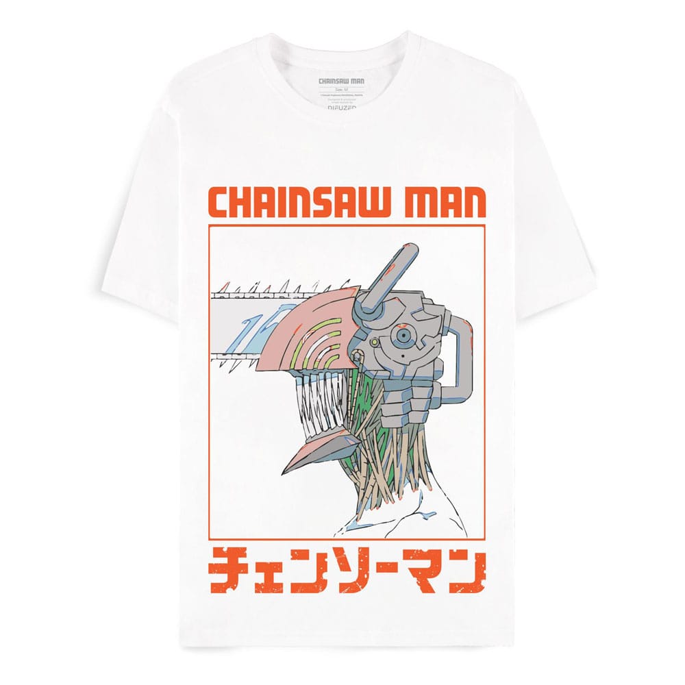 Chainsaw Man T-Shirt Three Tone Chainsaw Size S 8718526210163