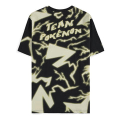 Pokémon T-Shirt Mirage AOP Pikachu Lightning Size S 8718526209662