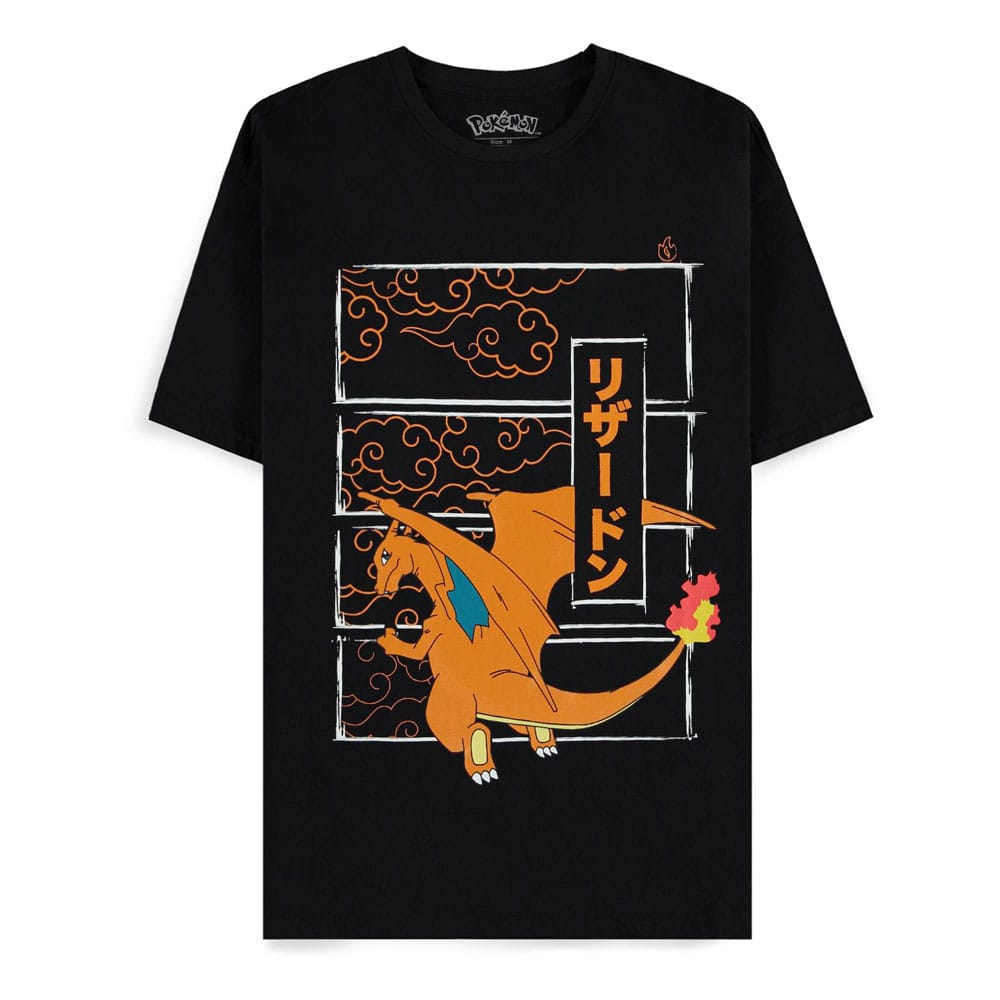 Pokémon T-Shirt Charizard Size S 8718526219128