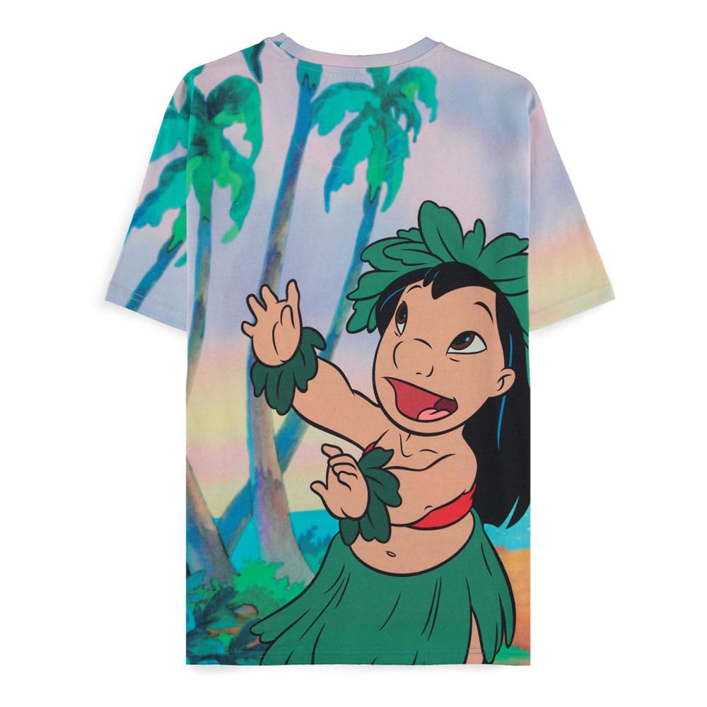 Lilo & Stitch All Over Print T-Shirt Size XS 8718526200331