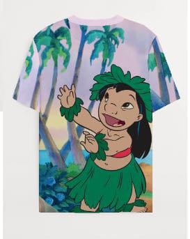 Lilo & Stitch All Over Print T-Shirt Size XS 8718526200331