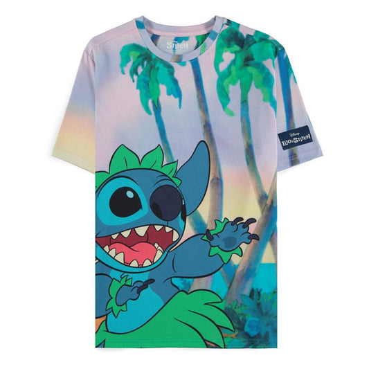 Lilo & Stitch All Over Print T-Shirt Size XS 8718526200331