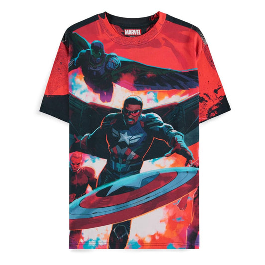 Captain America Brave New World T-Shirt Character Size S 8718526405941