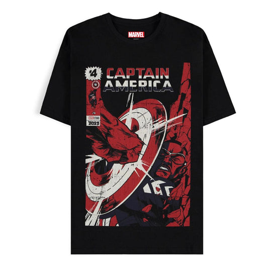 Captain America Brave New World T-Shirt Retro Size S 8718526405897