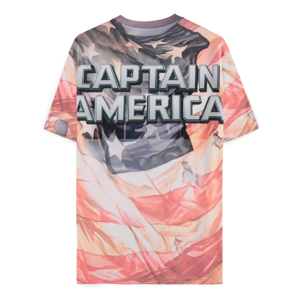 Captain America Brave New World T-Shirt Digital American Size S 8718526405811