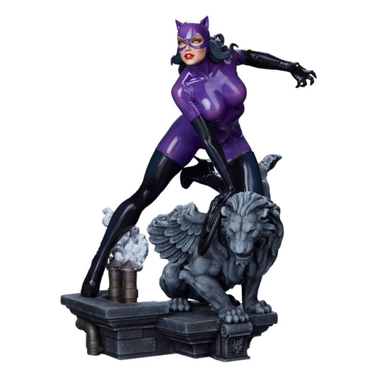 DC Comics Maquette 1/4 Catwoman (Purple Edition) 47 cm 0051497481348