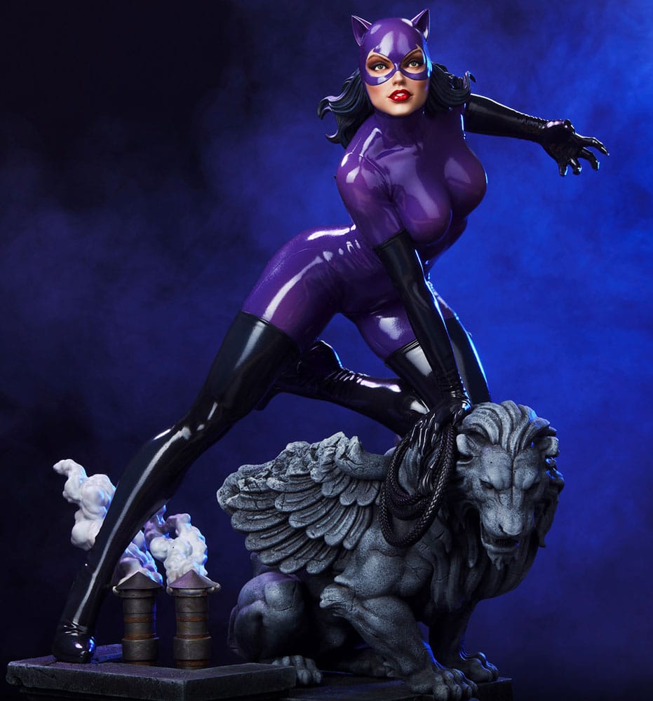 DC Comics Maquette 1/4 Catwoman (Purple Edition) 47 cm 0051497481348