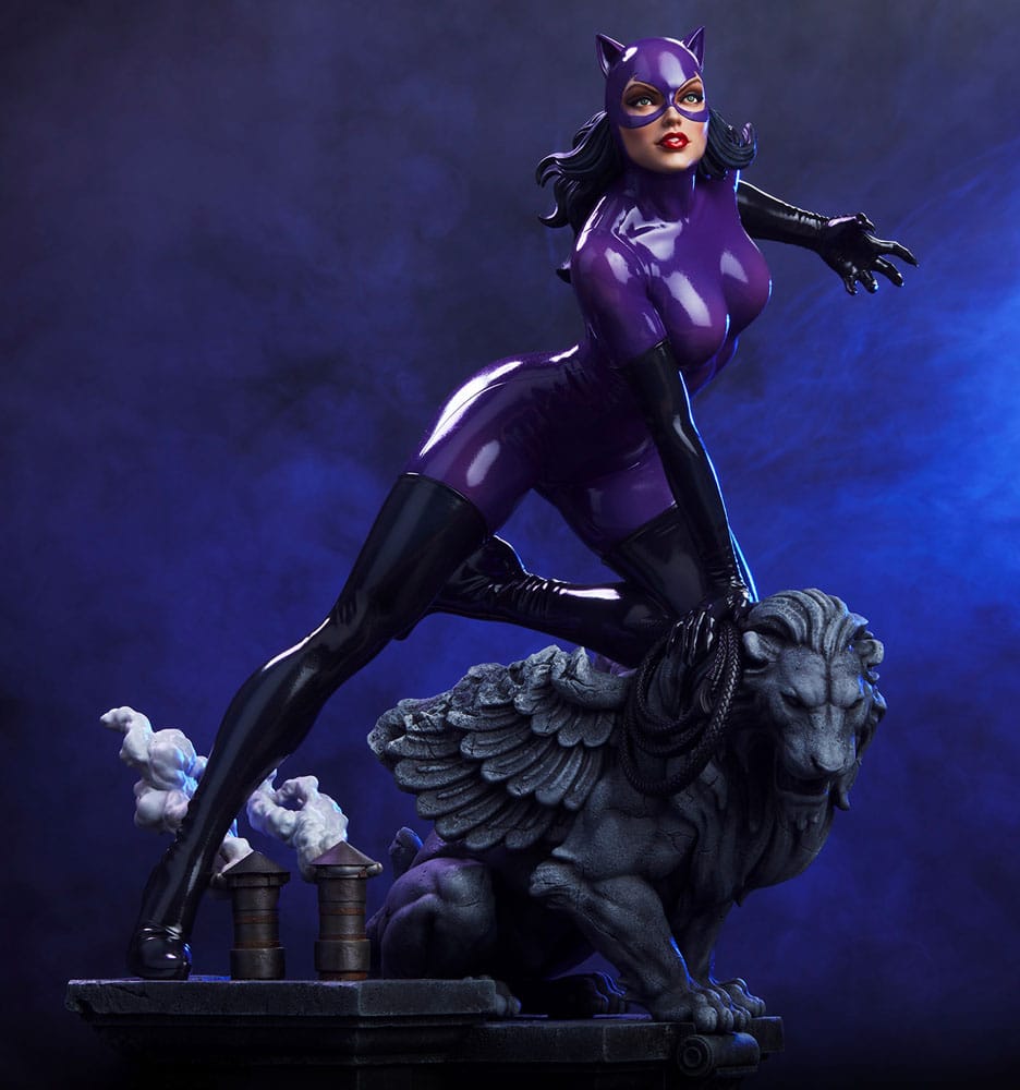 DC Comics Maquette 1/4 Catwoman (Purple Edition) 47 cm 0051497481348