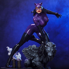 DC Comics Maquette 1/4 Catwoman (Purple Edition) 47 cm 0051497481348