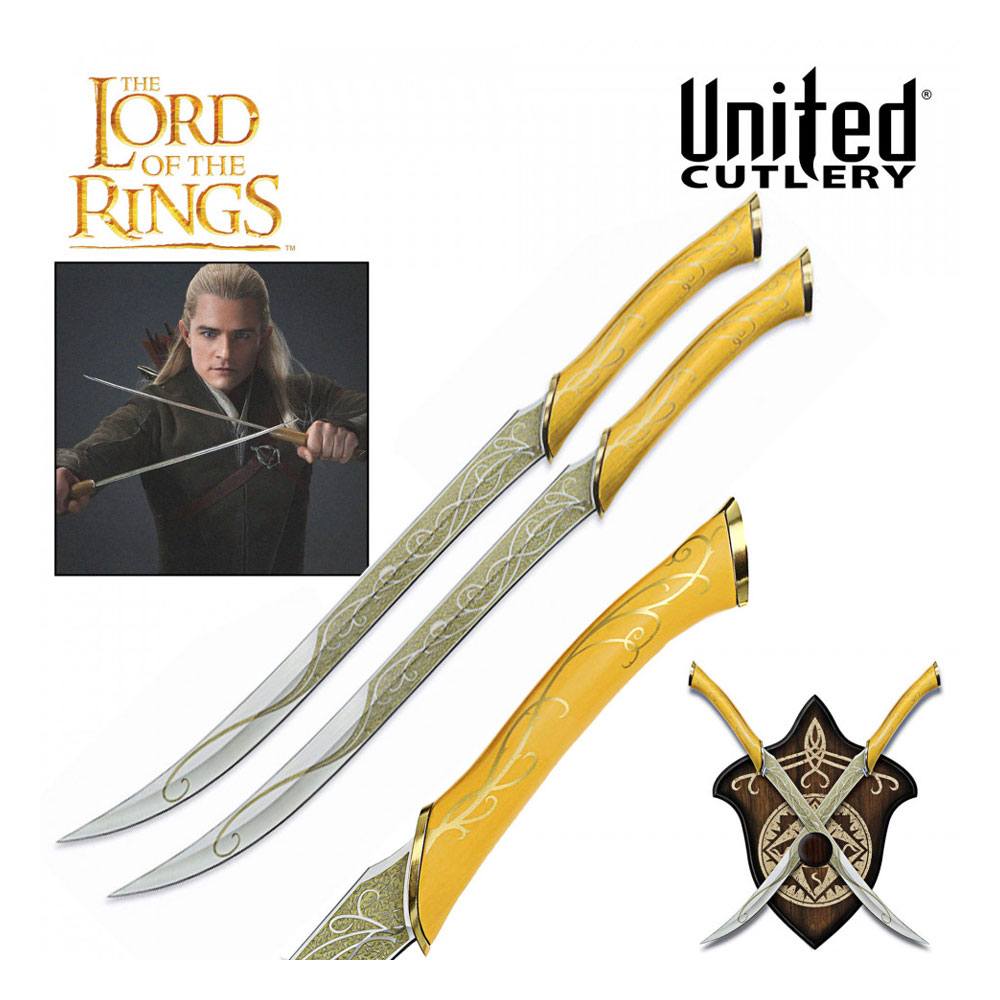 Lord of the Rings Replica 1/1 Fighting Knives of Legolas 0760729113725