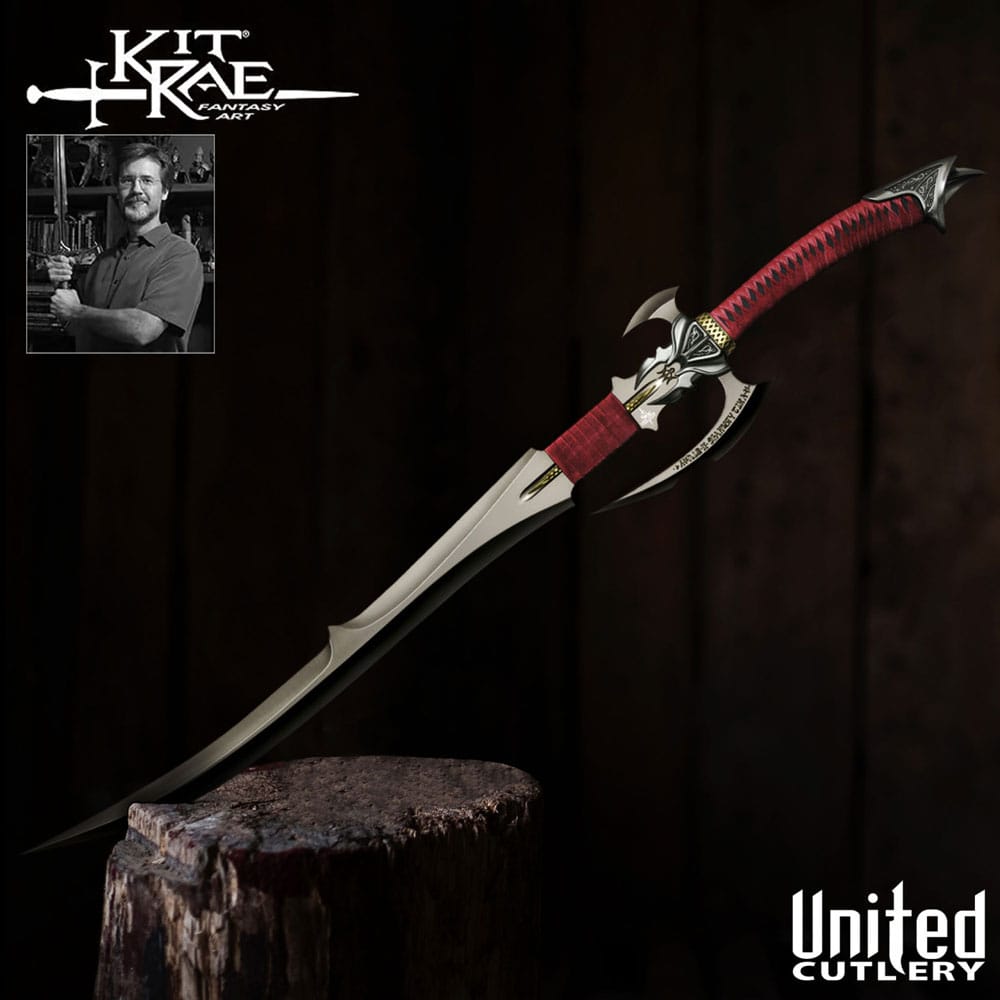 Kit Rae Swords of the Ancients Replica 1/1 Avoloch Sword Dark Edition 111 cm 0760729293458