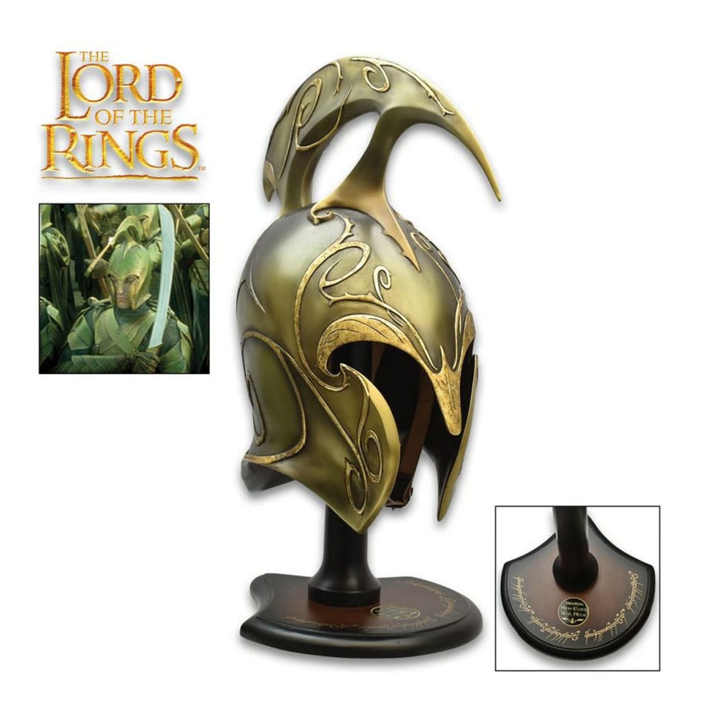 LOTR Replica 1/1 Elven Kit War Helm High Elven Limited Edition 0760729138216