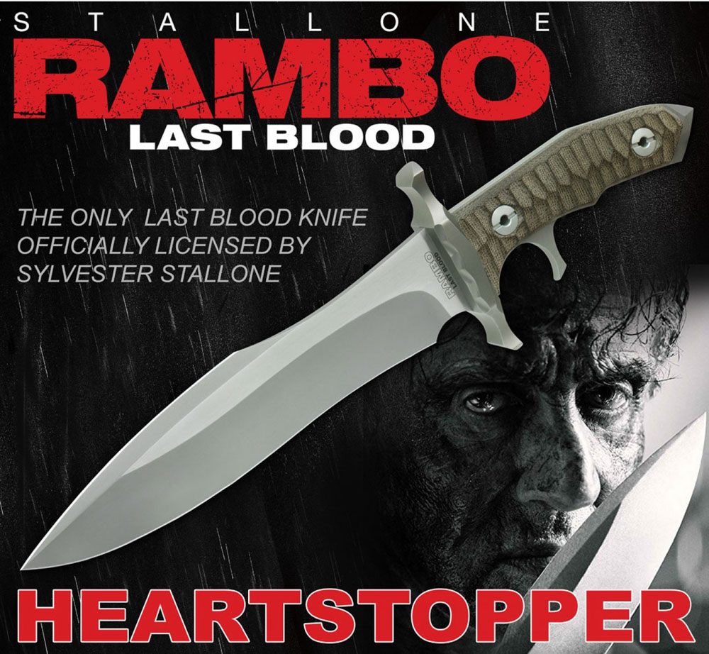 Rambo: Last Blood Replica 1/1 Heartstopper Knife 38 cm 0760729286207