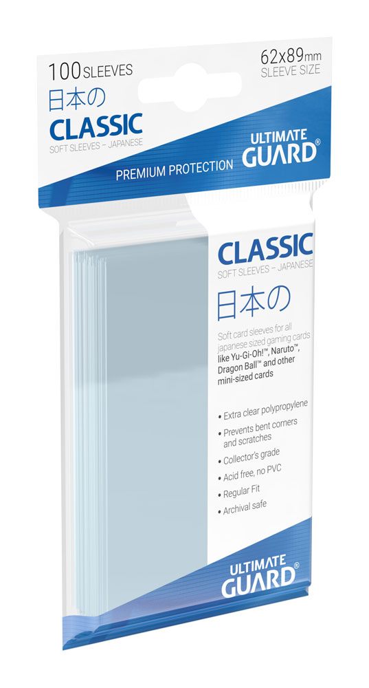 Ultimate Guard Classic Sleeves Japanese Size (100) 4260250072189