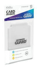 Ultimate Guard Card Dividers Standard Size Transparent (10) - Amuzzi