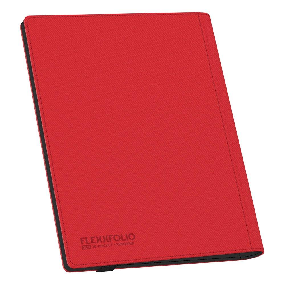 Ultimate Guard Flexxfolio 360 - 18-Pocket Xenoskin Red - Amuzzi