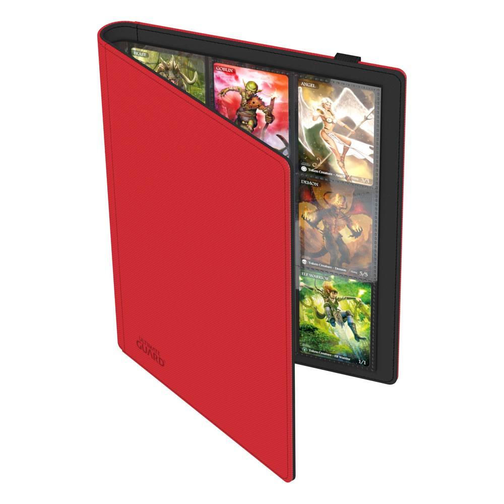 Ultimate Guard Flexxfolio 360 - 18-Pocket Xenoskin Red - Amuzzi