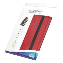 Ultimate Guard Flexxfolio 360 - 18-Pocket Xenoskin Red - Amuzzi