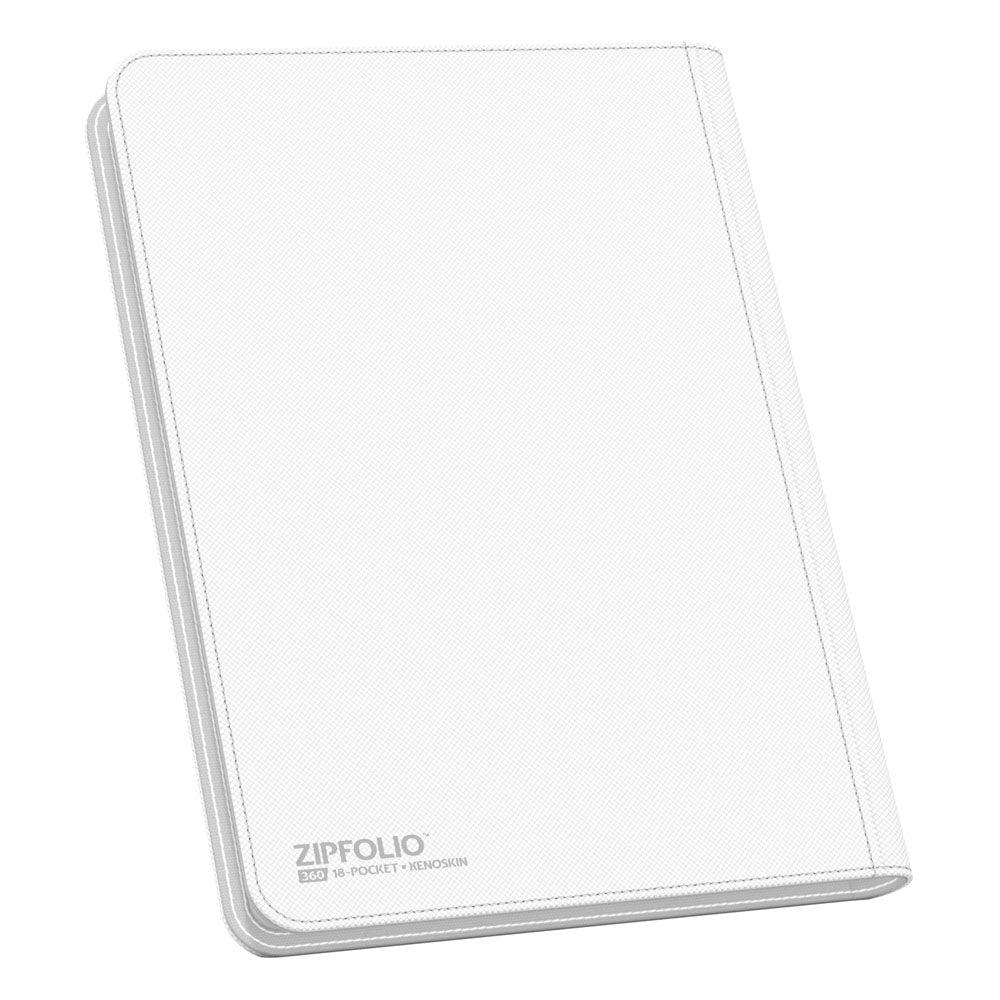 Ultimate Guard Zipfolio 360 - 18-Pocket Xenoskin White - Amuzzi