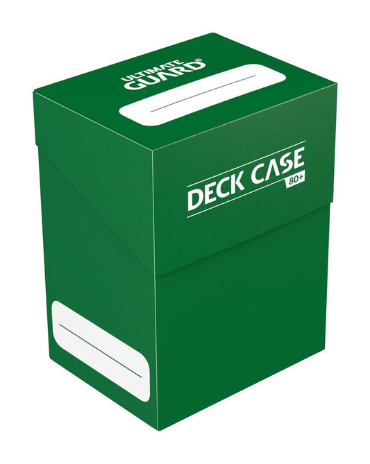 Ultimate Guard Deck Case 80+ - Green 4260250074985