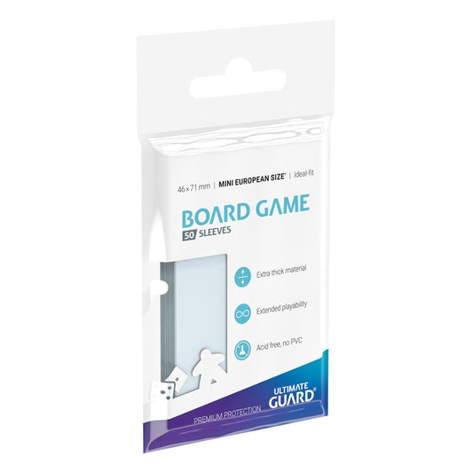 Ultimate Guard Board Game Sleeves (50) - Mini European 4260250075227