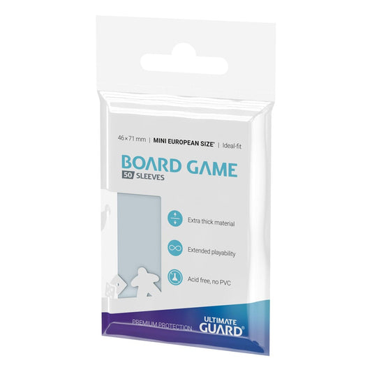 Ultimate Guard Board Game Sleeves (50) - Mini European 4260250075227