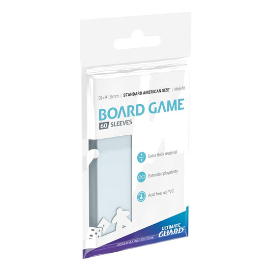 Ultimate Guard Board Game Sleeves (60) - Standard American 4260250075241